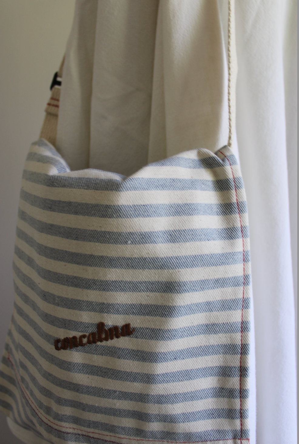 Messenger Adjustable | Up cycled Denim