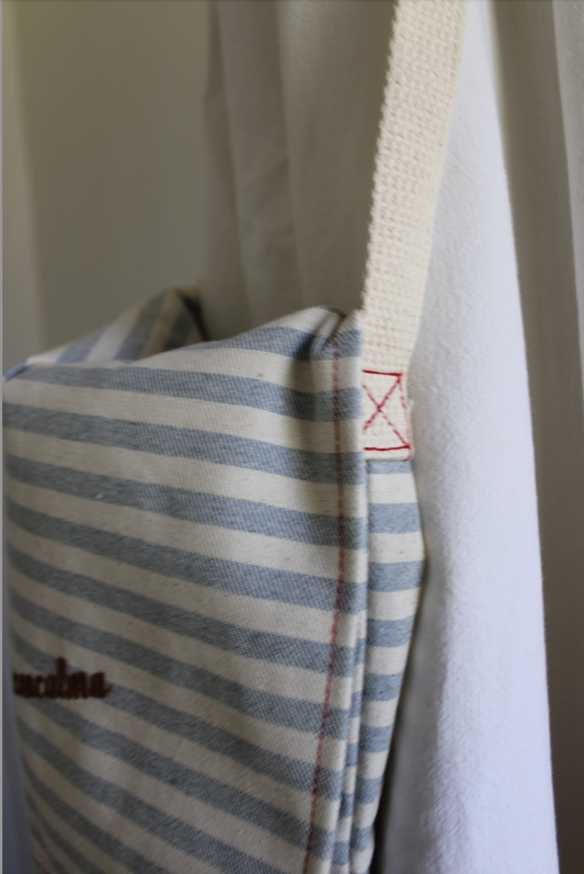 Messenger Adjustable | Up cycled Denim