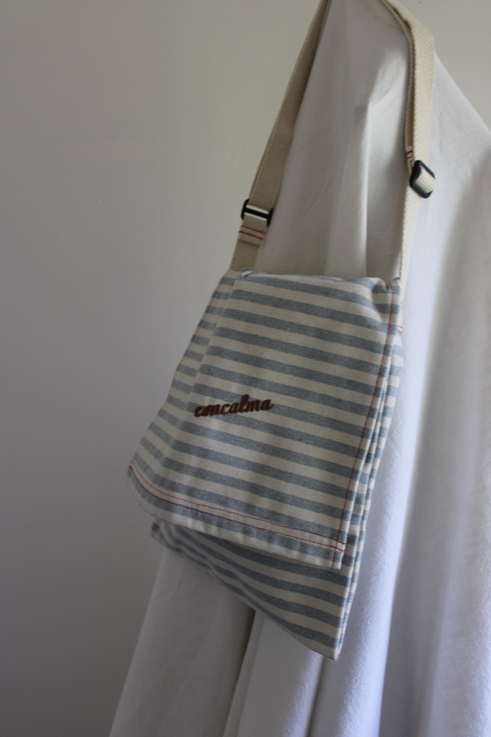 Messenger Adjustable | Up cycled Denim