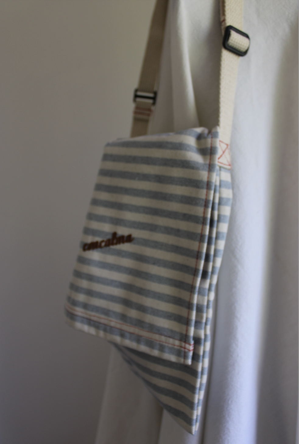 Messenger Adjustable | Up cycled Denim