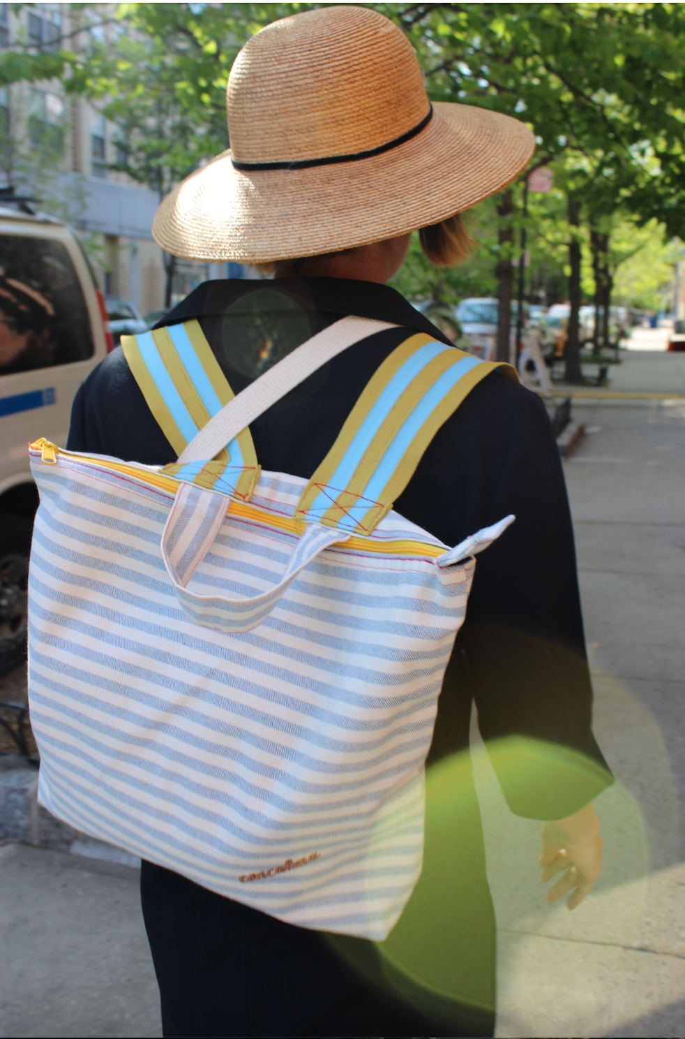 Backpack | Up cycled Denim