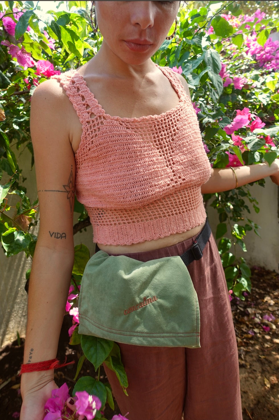 Hip Pouch | Moss Velvet Green