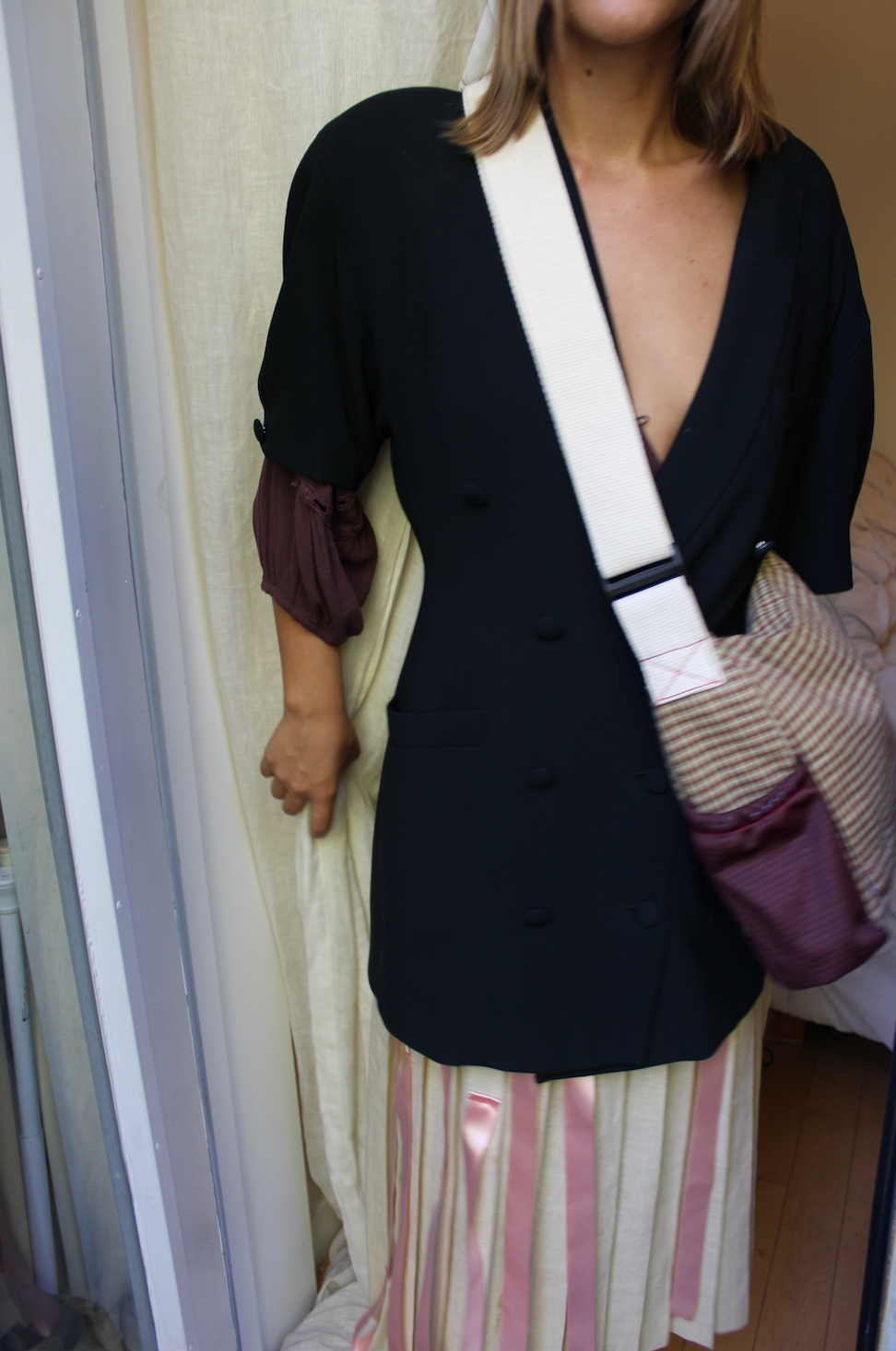 Cargo | Micro Plaid Brown