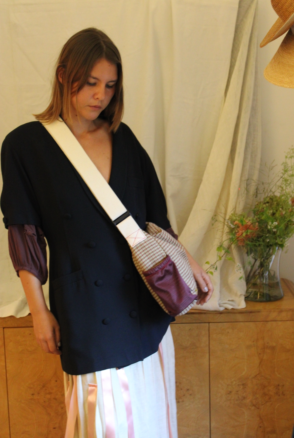 Cargo | Micro Plaid Brown