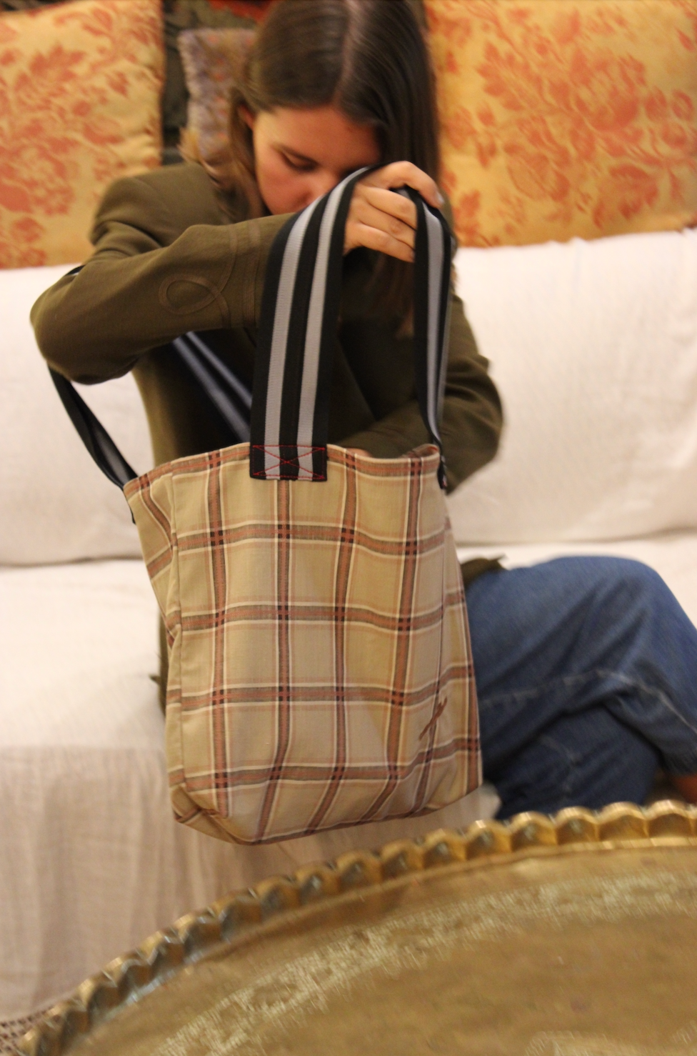Chic | Plaid Brown