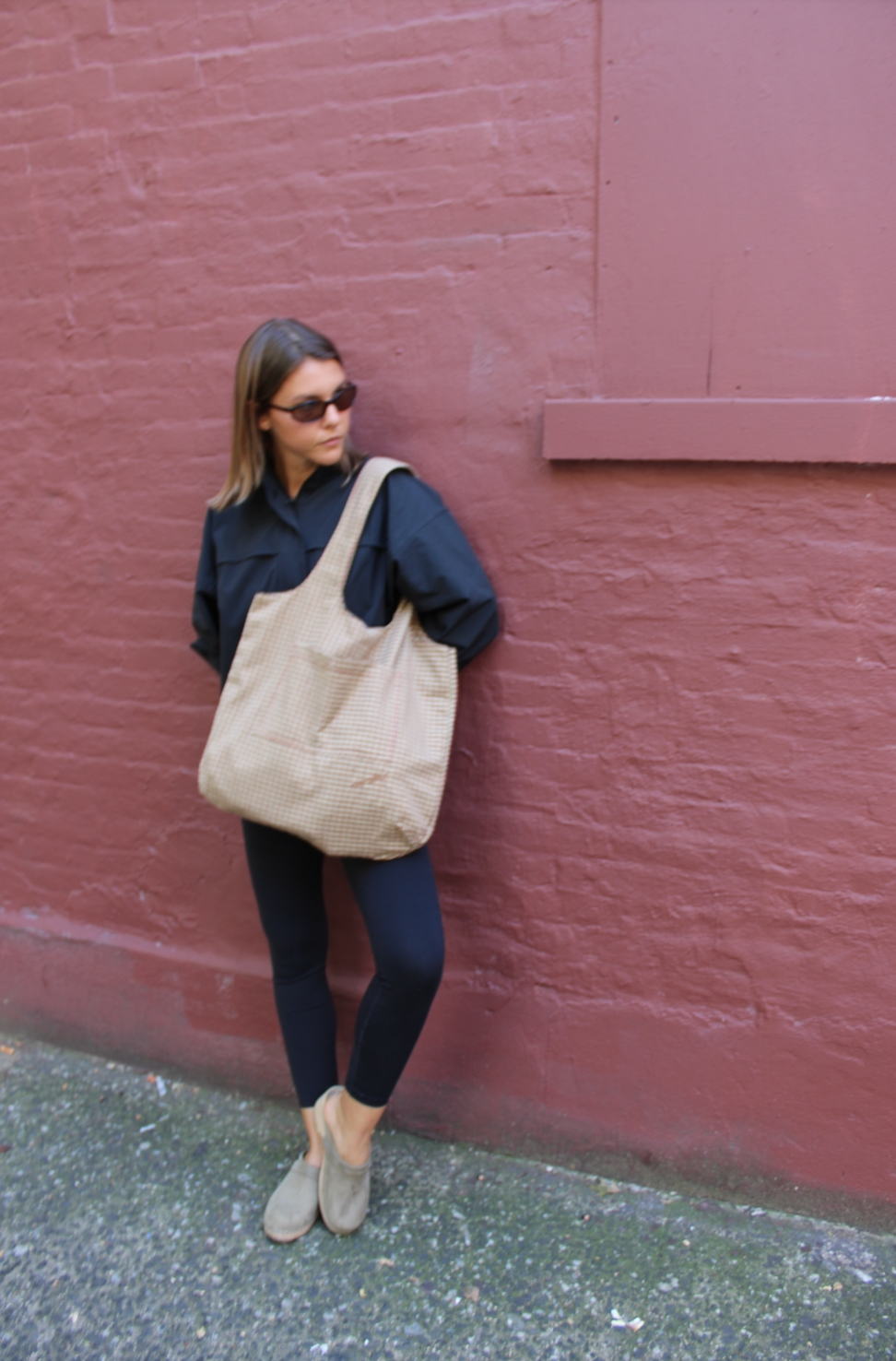 Grocery | Micro Plaid Brown