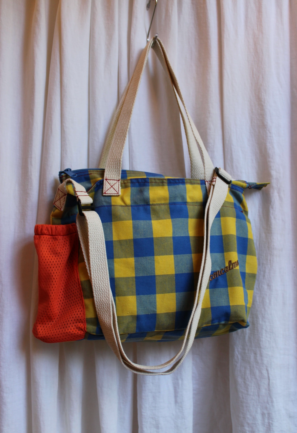 Paseo | Checkers amarillo / azul