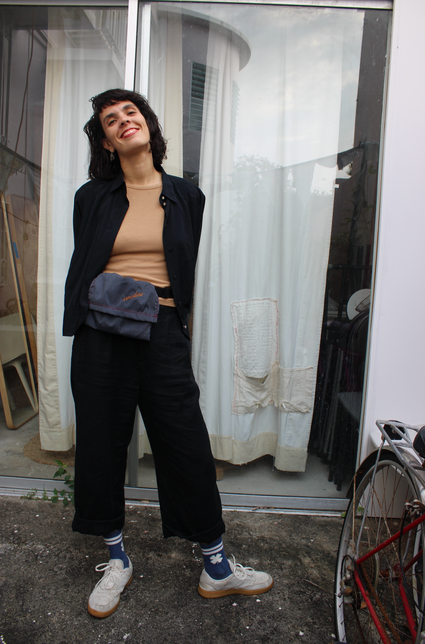 Hip Pouch | Pin Stripe