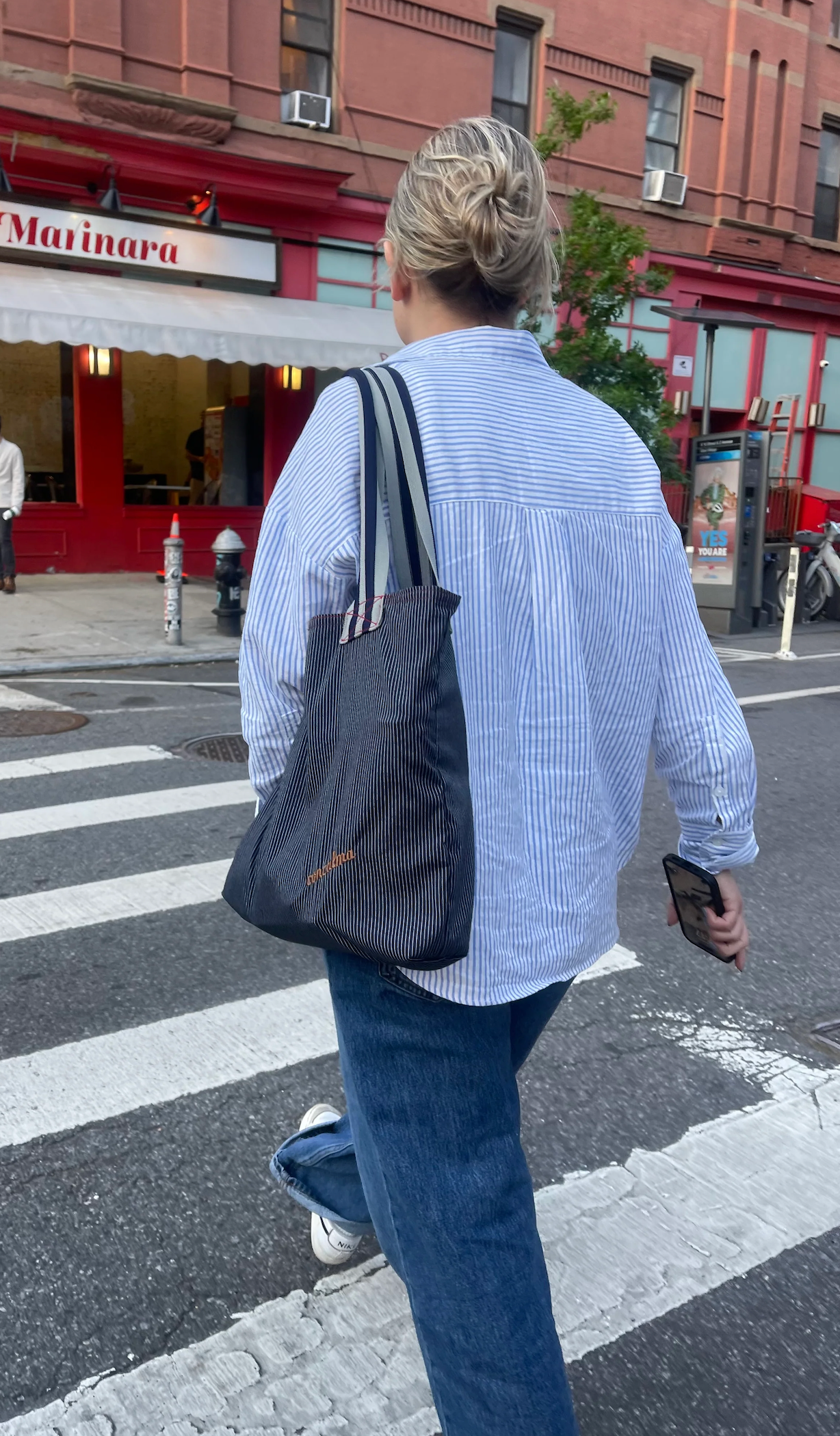 Chic | Pinstripe Navy