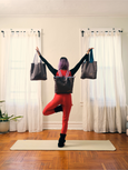 Backpack Gris | Red Blue