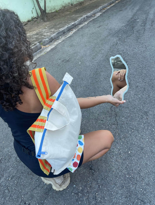 Backpack | Natural  - Gold Orange