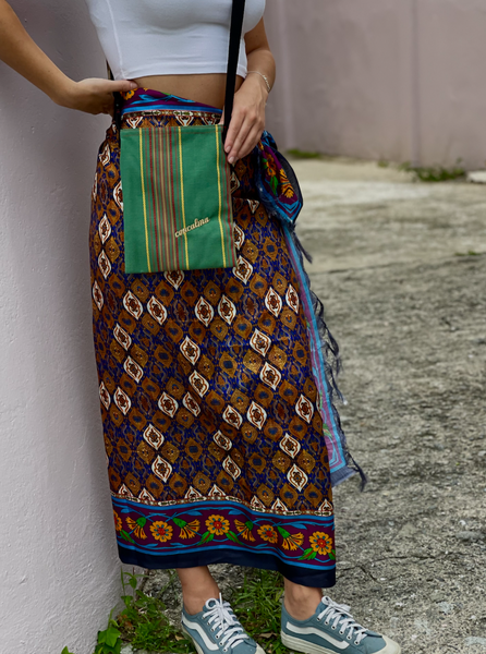 De Viaje - Verde woven