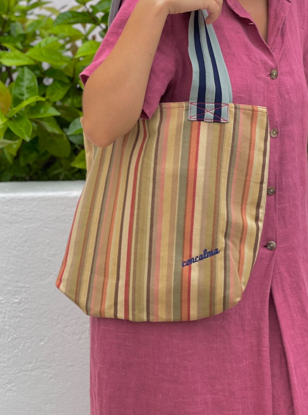 Chic | Earth Tone Stripe Blue