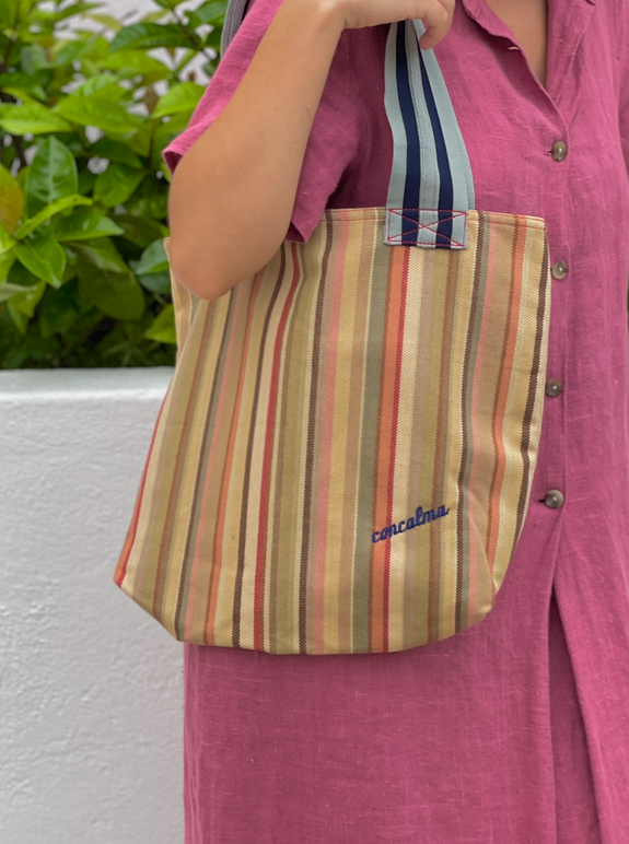 Chic - Earth Tone Stripe B
