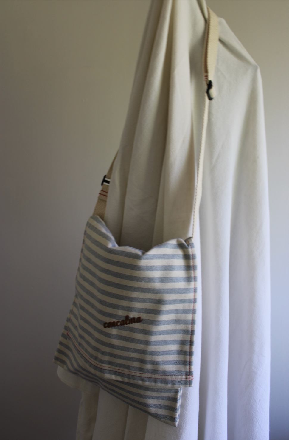Messenger Adjustable | Up cycled Denim