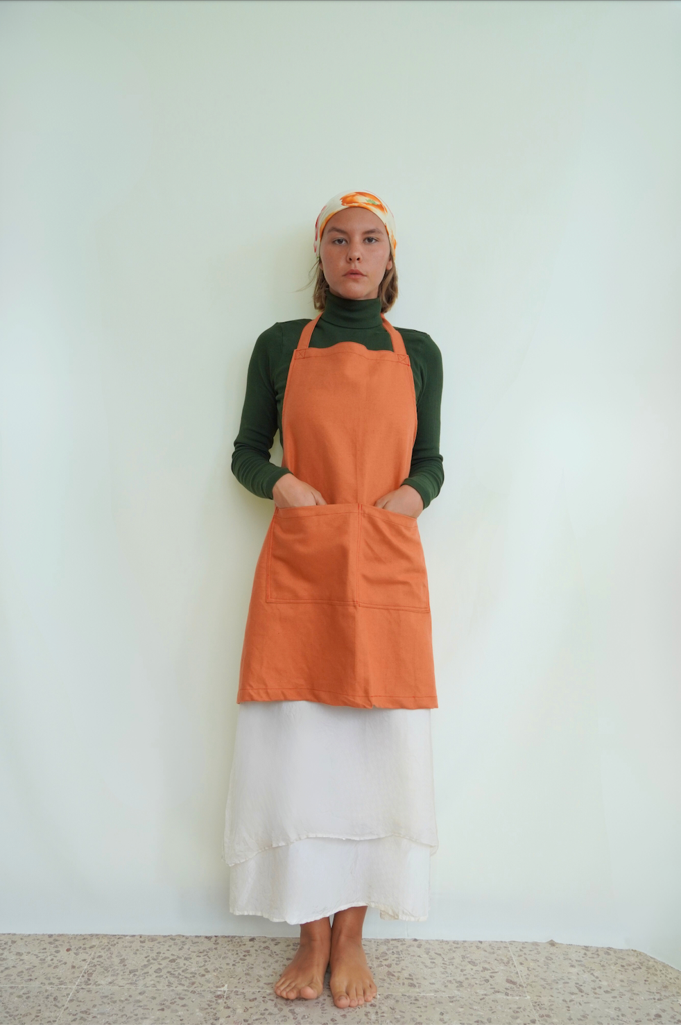 Delantal Burnt Orange