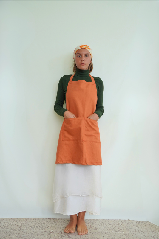 Delantal Burnt Orange