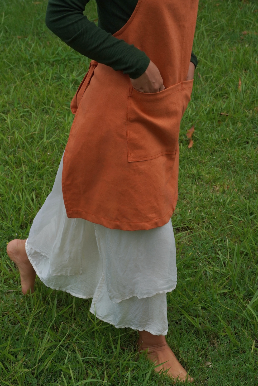 Delantal Burnt Orange