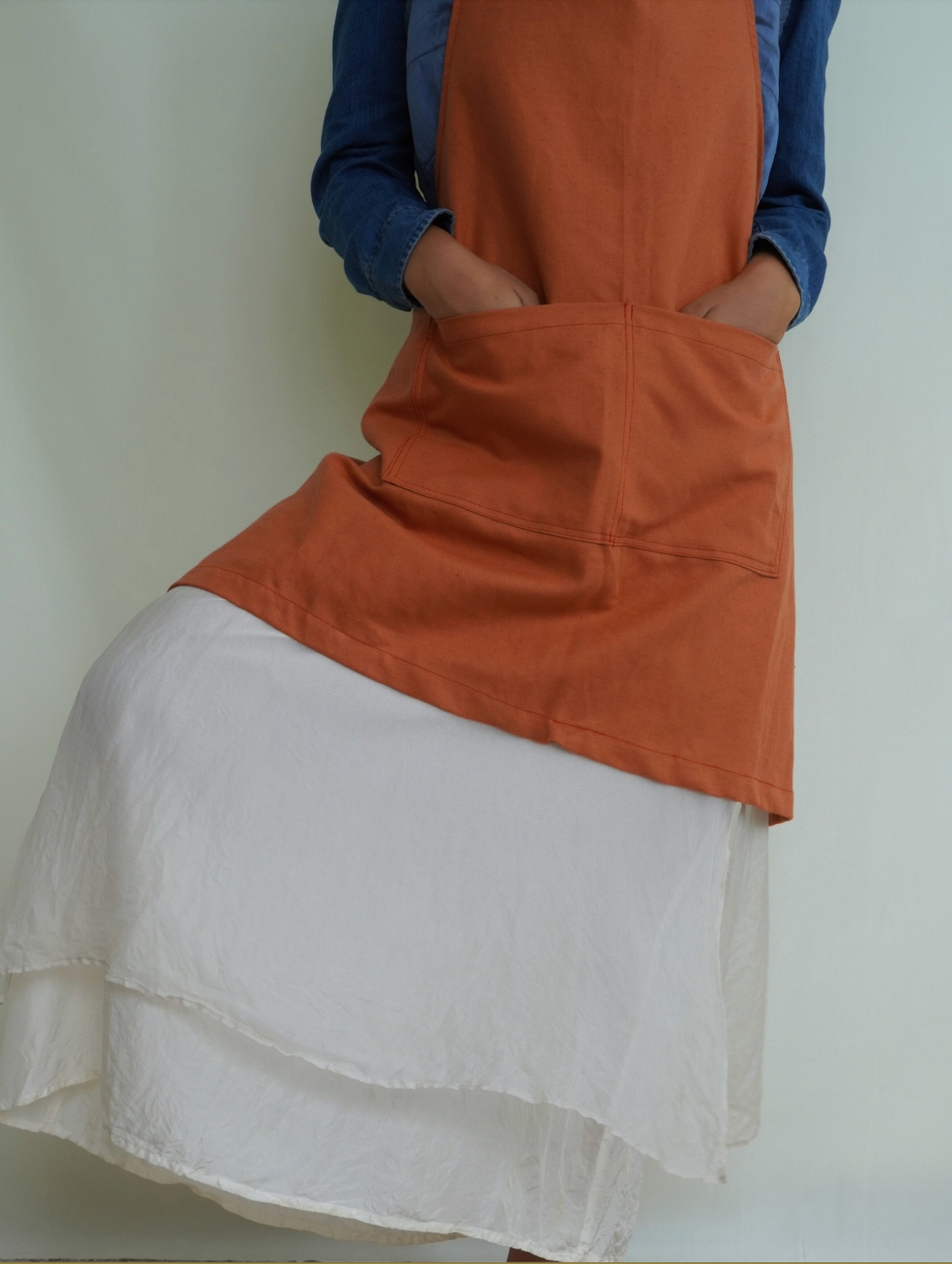 Delantal Burnt Orange