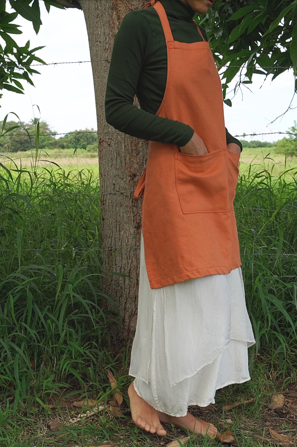 Delantal Burnt Orange