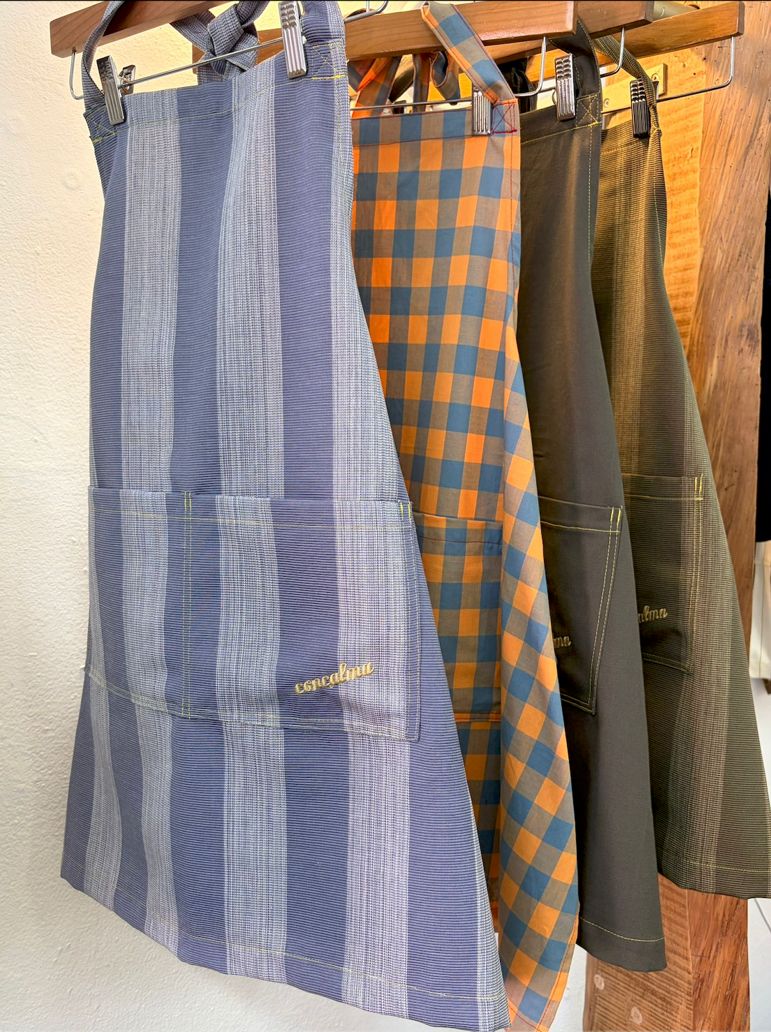 Delantal Elegant Blue
