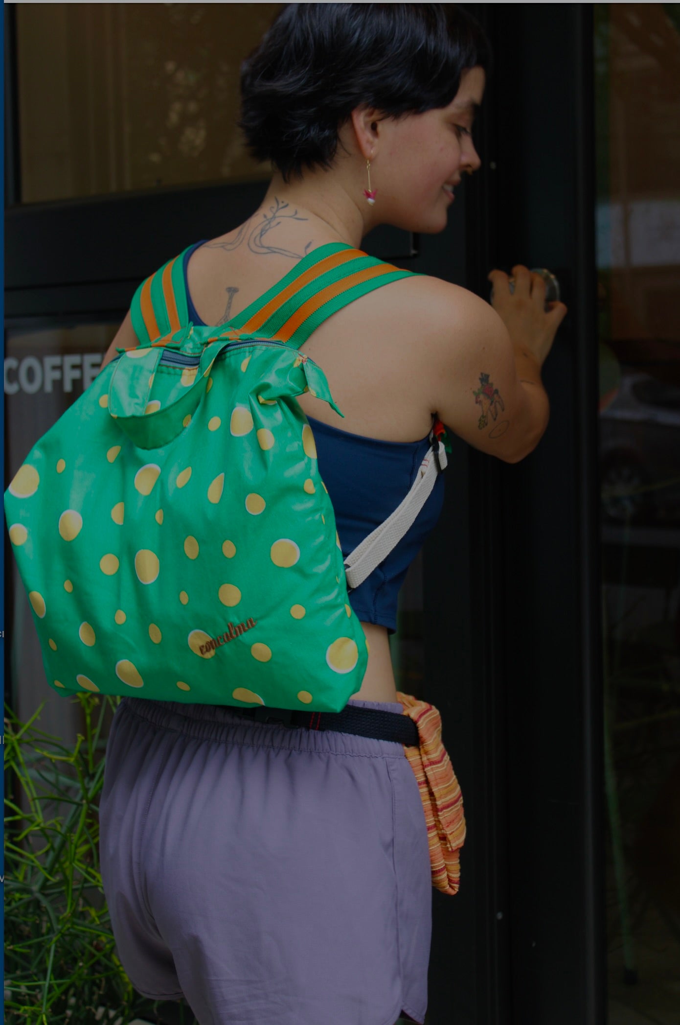 Backpack | Polka Dot Amarillo